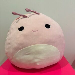 Squishmallow 18” Silvina the Snail Tie Dye Snail Hard To Find Rare